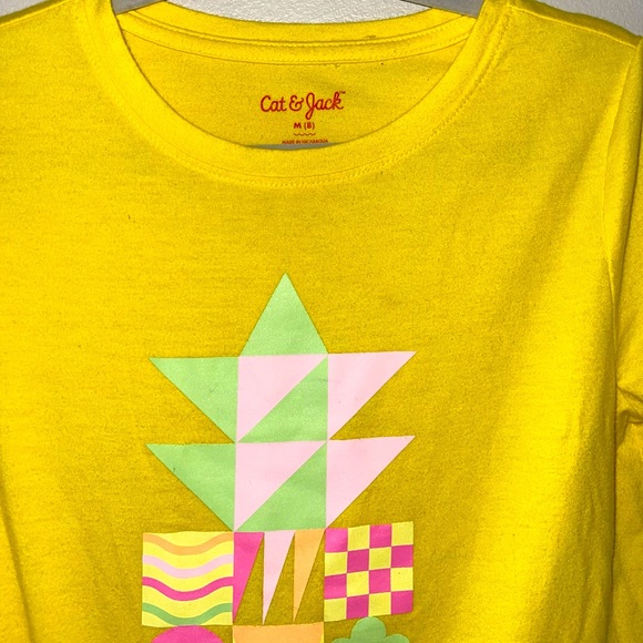 Cat & Jack, little girls top size 7/8 - Picture 2 of 3